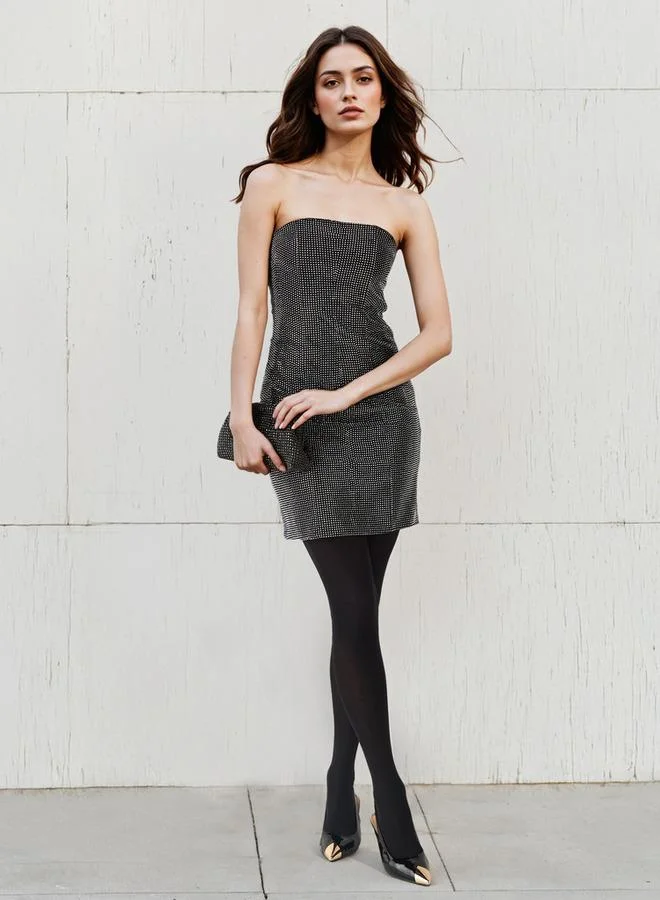 تواكستريمز 2Xtremz Embellished Tube Dress